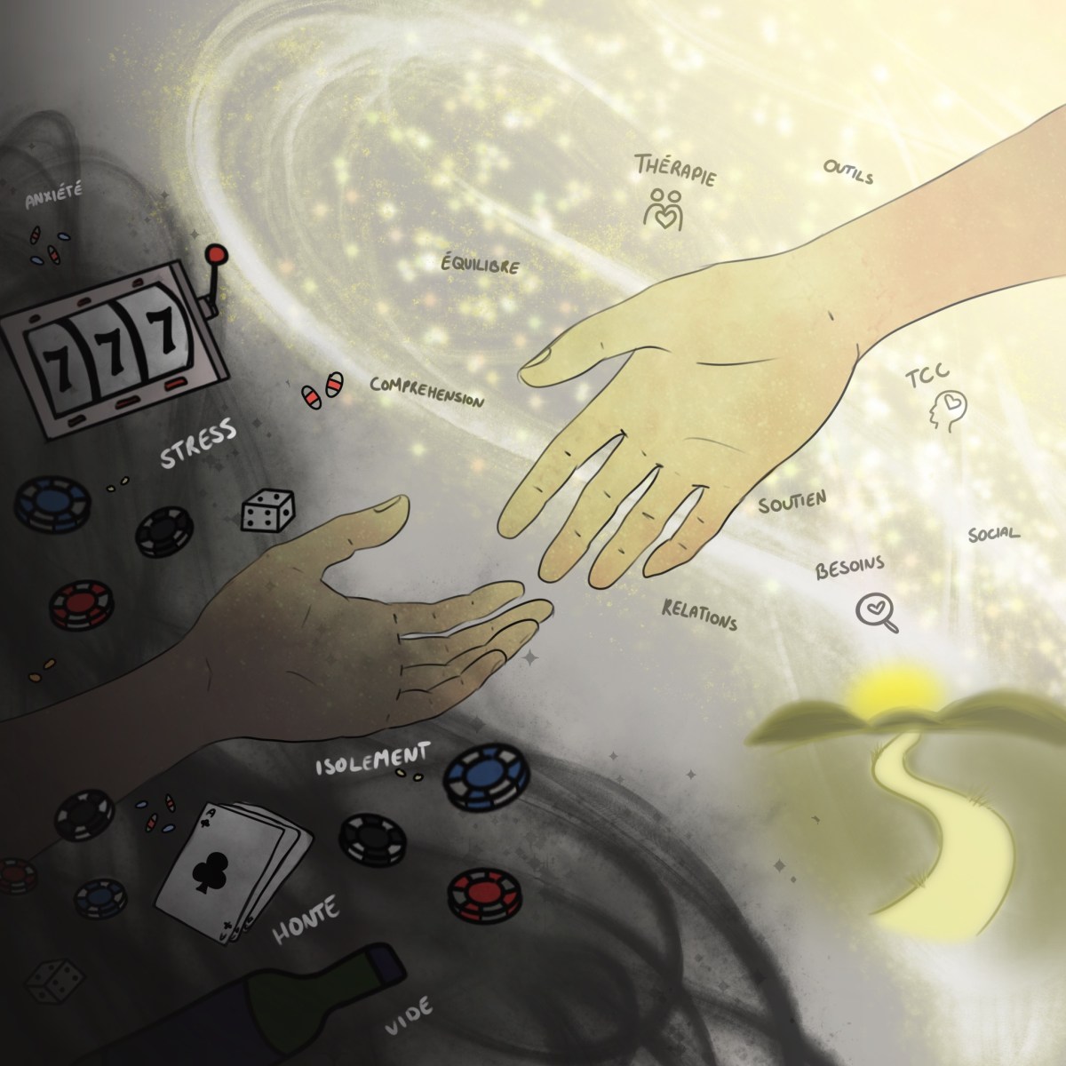 Les chemins vers la sobriété : Accompagner la personne vivant avec un trouble de consommation ou de&nbsp;jeu